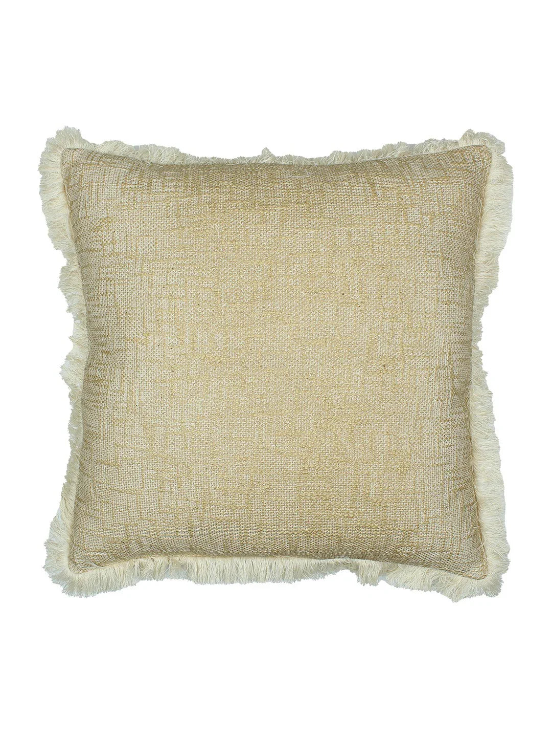 Classic Texture Cushion Covers In Ocher Colour