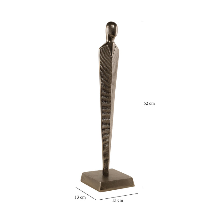 Pedestal Figurine Showpiece | Decorative Men Showpiece | Modern Art Showpiece