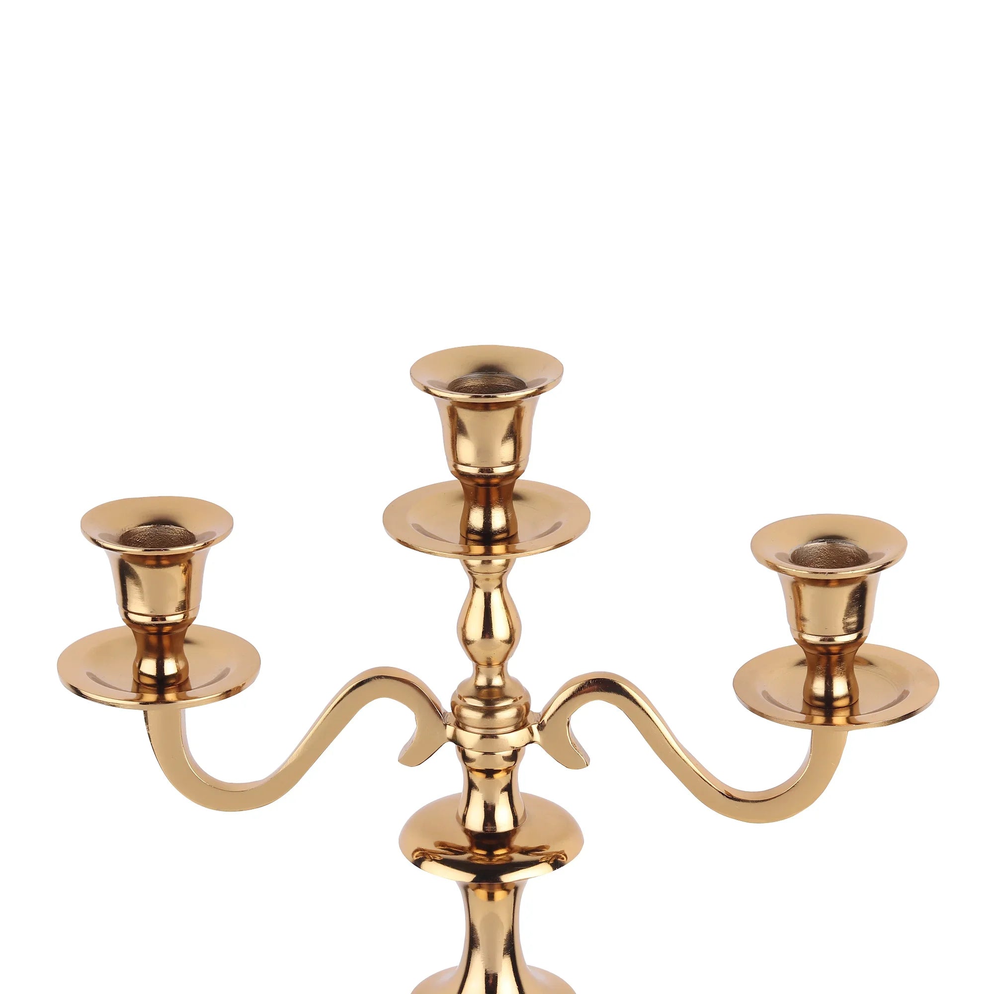 Imperium Crested 3-Arm Candleholder