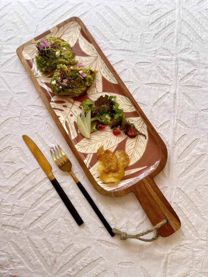 Handcrafted Small Wooden Platters & Decorative small wood platters For parties
