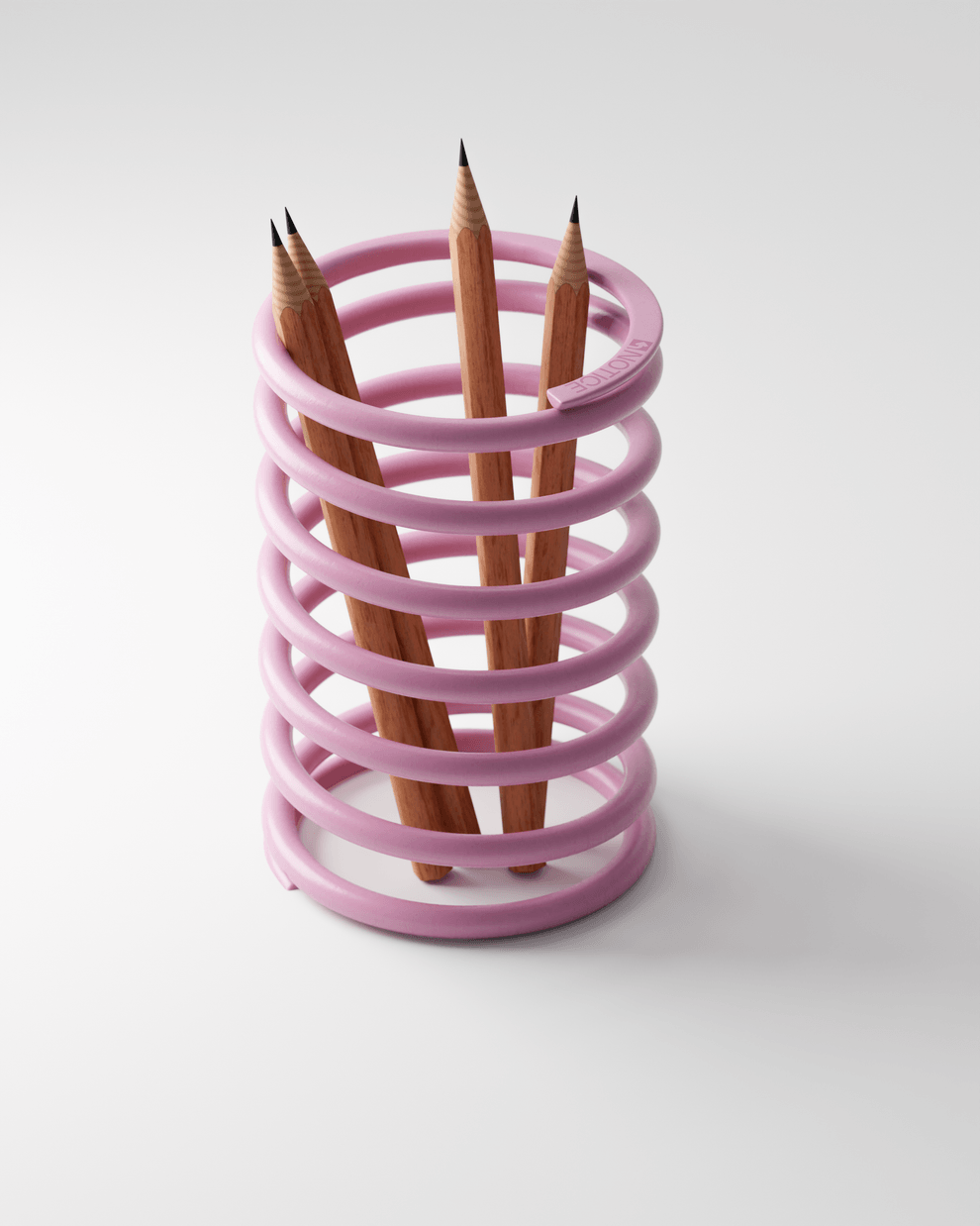 Unique Spring Pen Stand for Office | Unique Stainless Steel Pen Organiser | Pen Holder