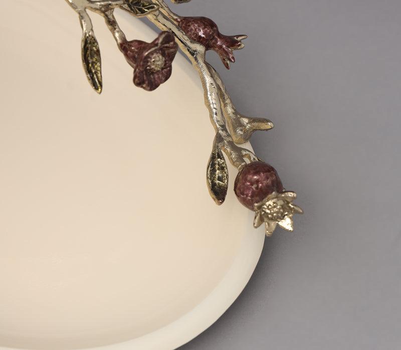 Pomo Orb Platter | Gold Finished