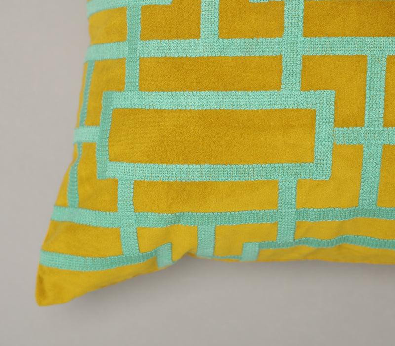 Neon Stride Accent Cushion