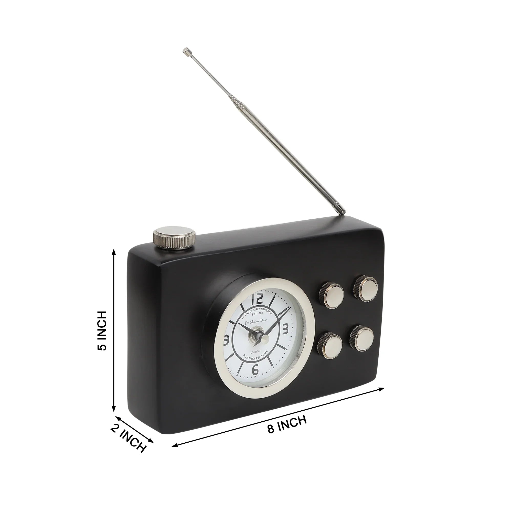 Broadcaster Table Clock