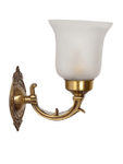 Small Traditional Brass Single Wall Light