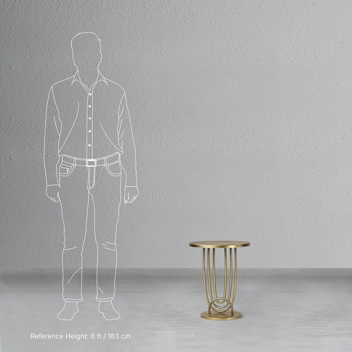 Radial Side Table