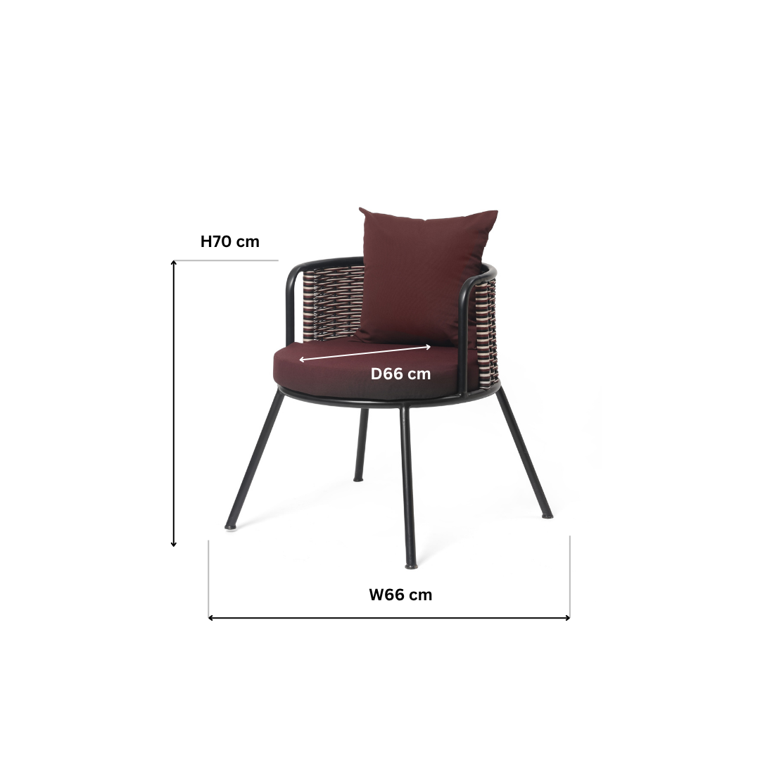 Noir Loop Chair