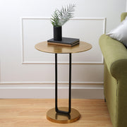 Irwin's Corner Table | Sofa Side Table for Living Room |  End Table