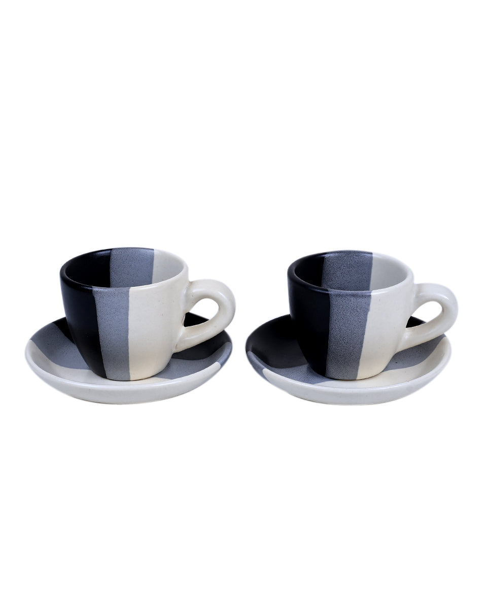 Yin Yang Espresso Cup & Saucer
