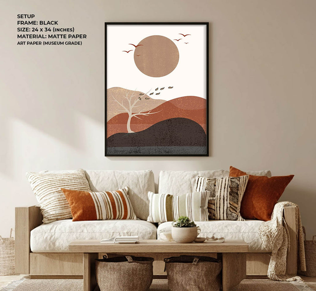 Solitude Wall Painting