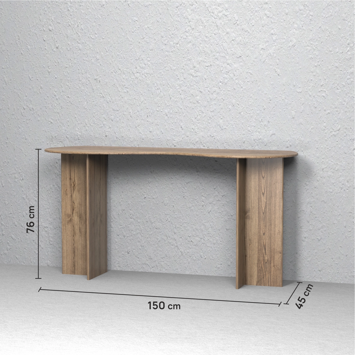 Keystone Wooden Console
