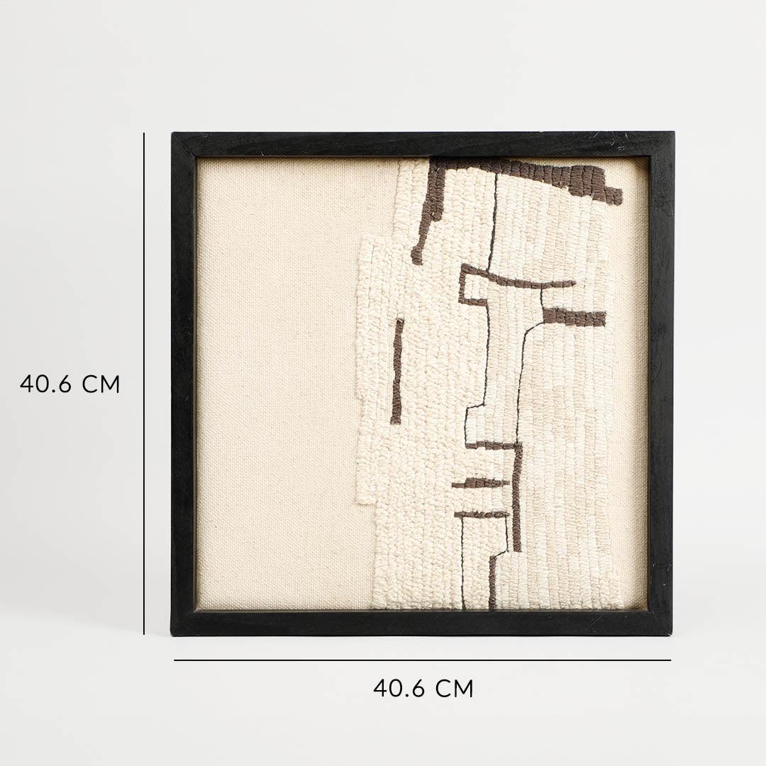 Soren Embroidered Square Wall Art