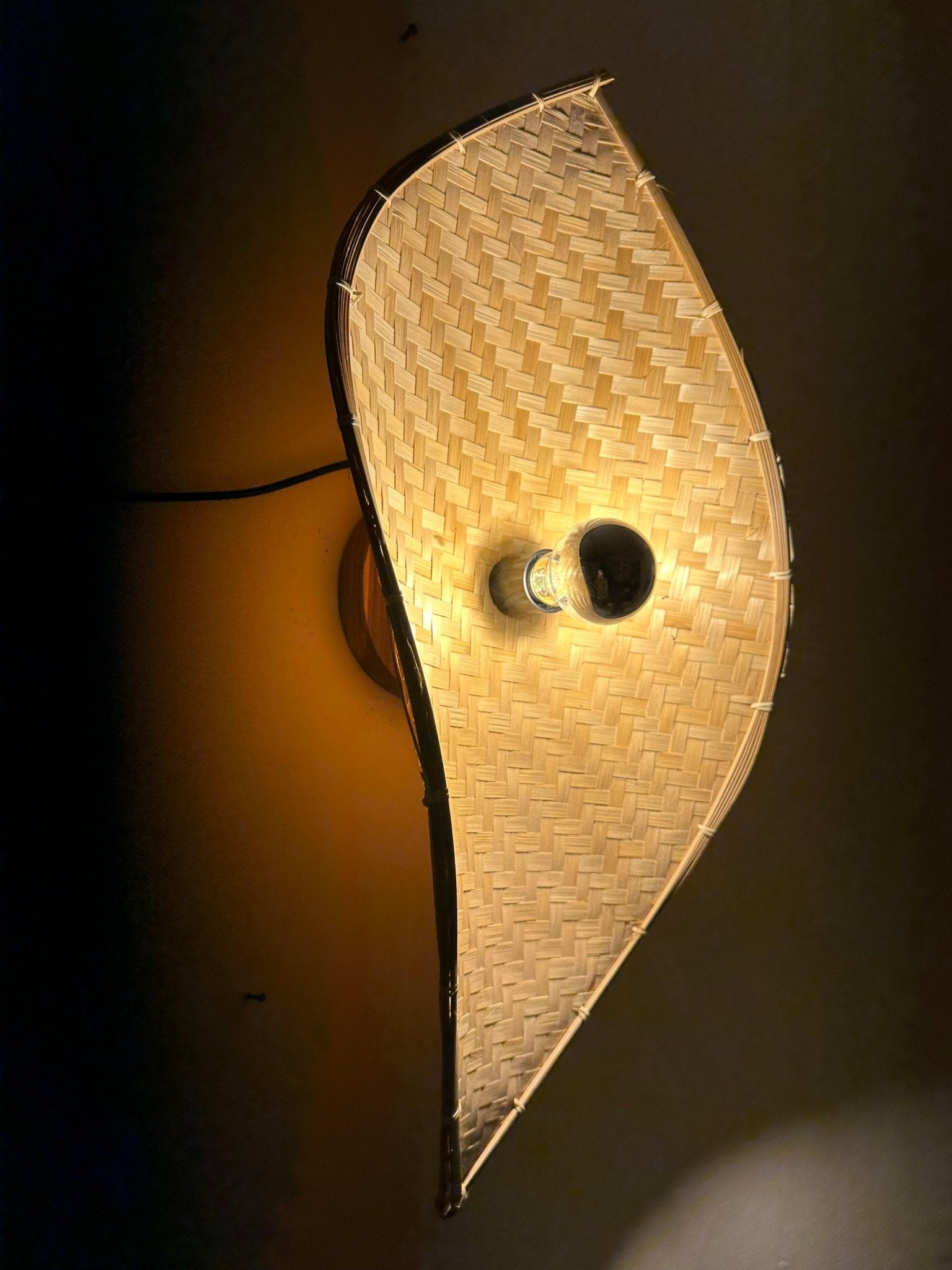 Bamboo Curve Wall Light