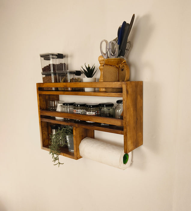 Eleanor Wooden Kitchen Storage Rack