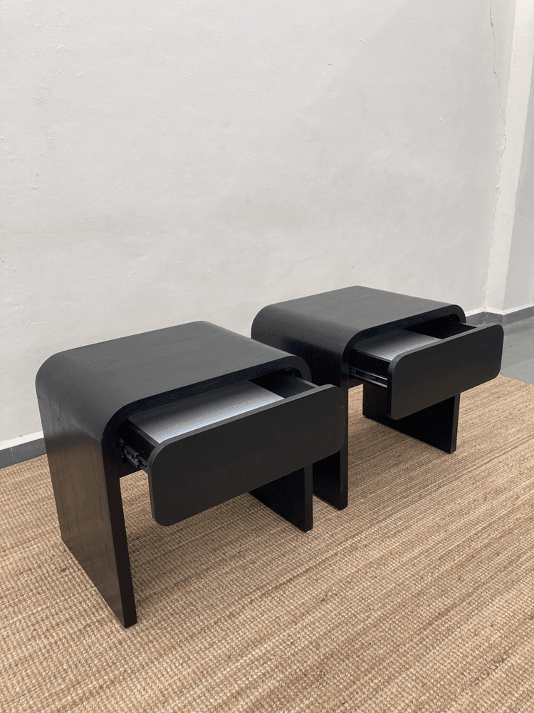 Cory nightstand | Solid teak wood