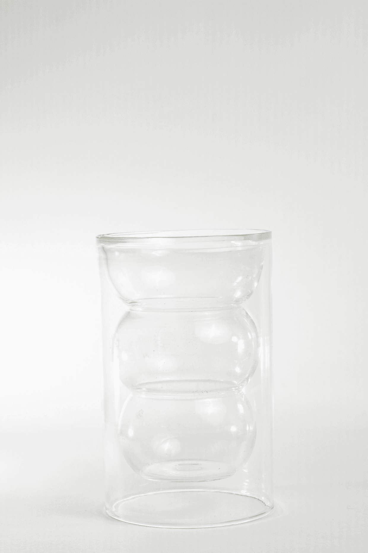 Fizi Glass Ware Items for Gifting & Drinking Curved Glasses for Serving Water