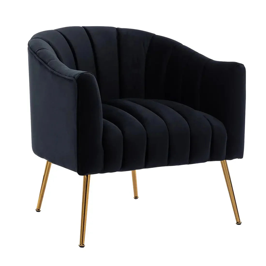 Aurora Velvet Accent Chair