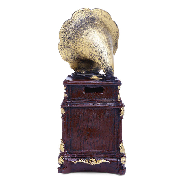 Tall Antique Gramophone Accent