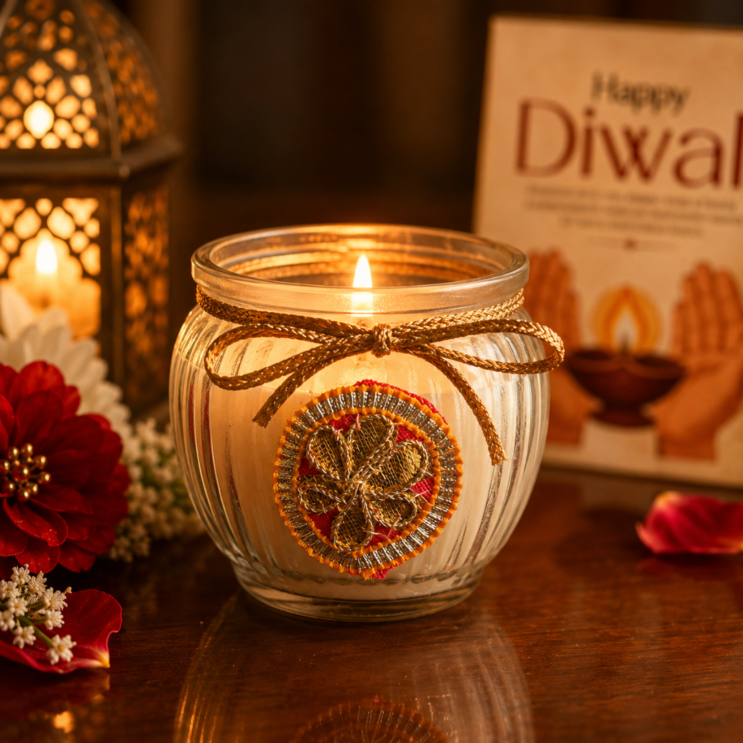 Heritage Matka Sculptural Candle