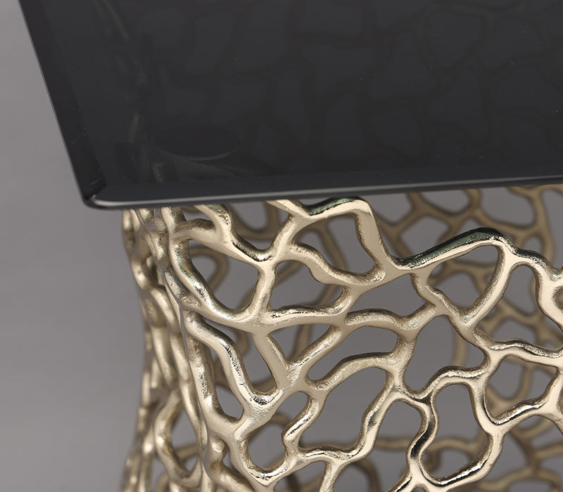 Organic Mesh End Table