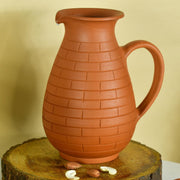 Premium Large Terracotta Jug For Water And Drinks