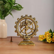 Metal Lord Shiva Dancing Natraj Statue Idol