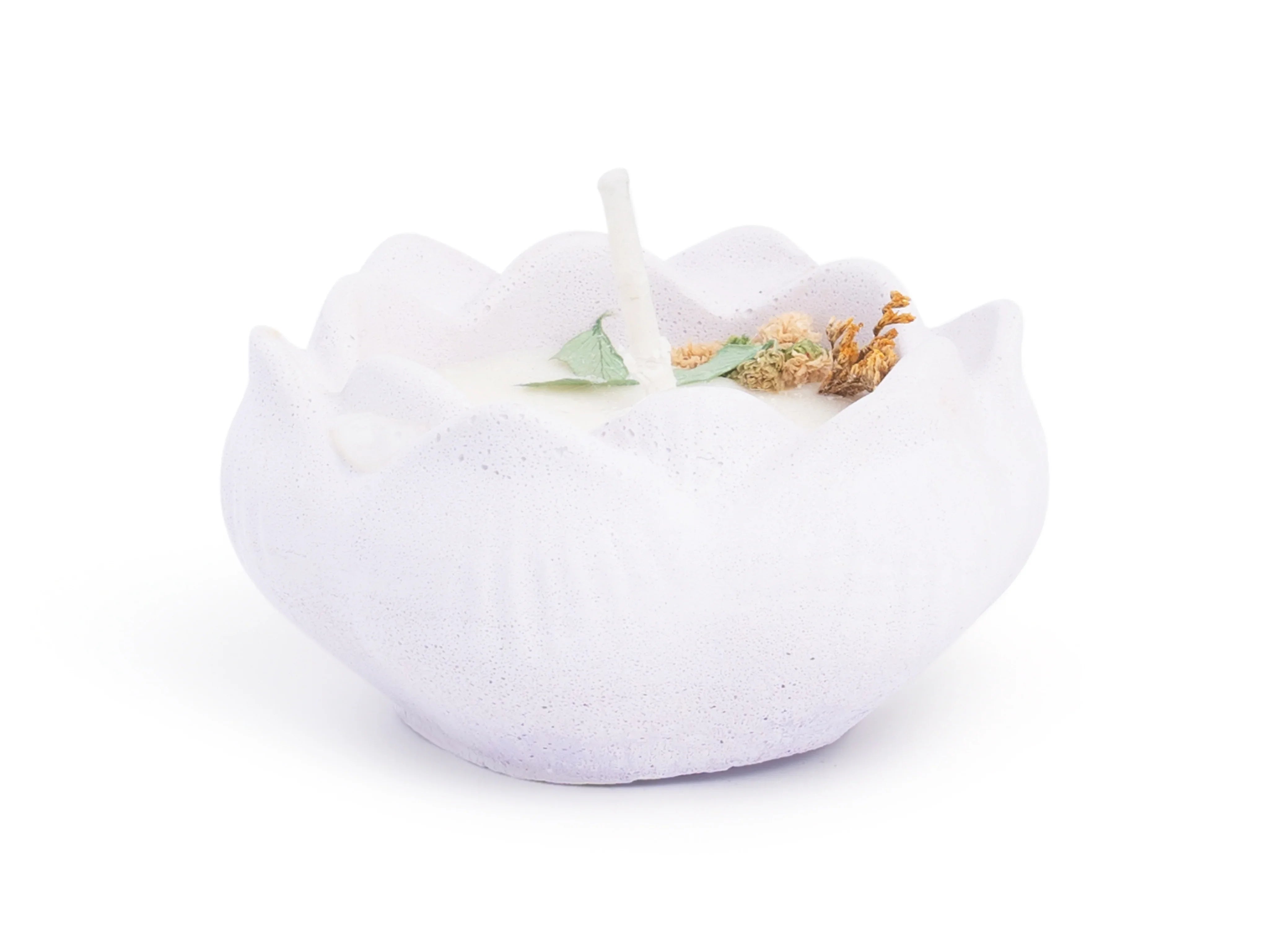 Lotus-Shaped Scented Candle