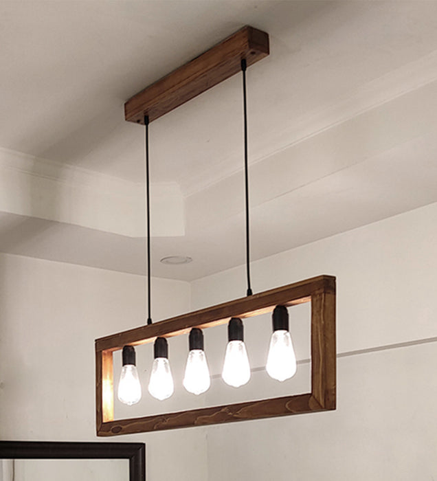 Abacus Brown Series Hanging Light & Pendant for Home | Ceiling Lamp