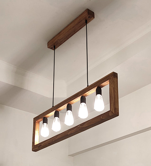 Abacus Brown Series Hanging Light & Pendant for Home | Ceiling Lamp