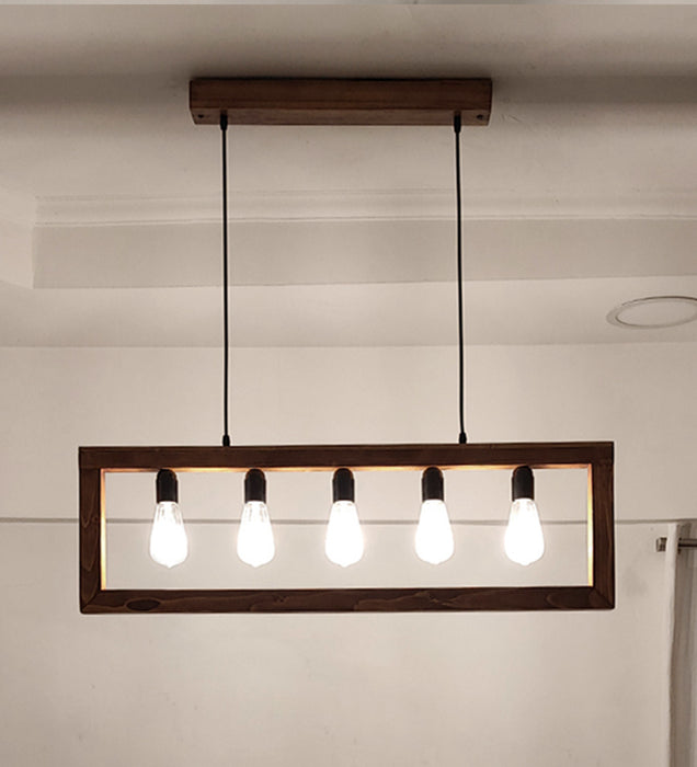 Abacus Brown Series Hanging Light & Pendant for Home | Ceiling Lamp