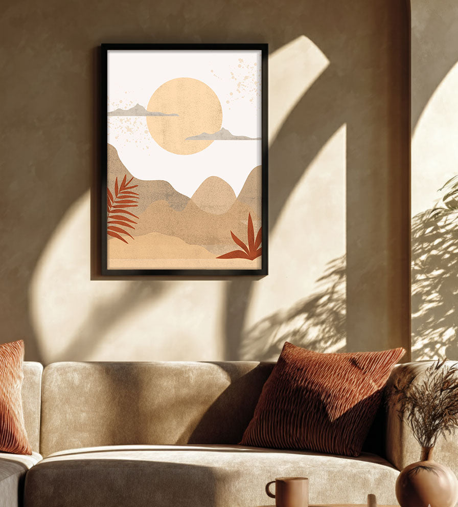Dawn – Soft Morning Glow Wall Painting