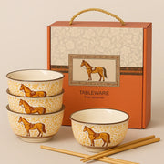 Chetak Ethnic Serving Bowl (300 ML) - Set Of Four