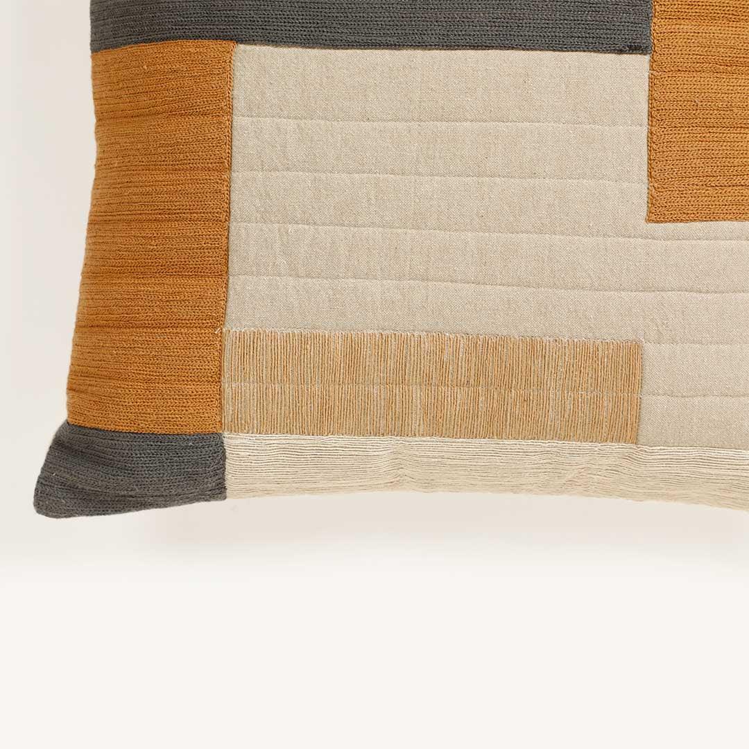 Mathias Rocco Embroidered Cushion Cover