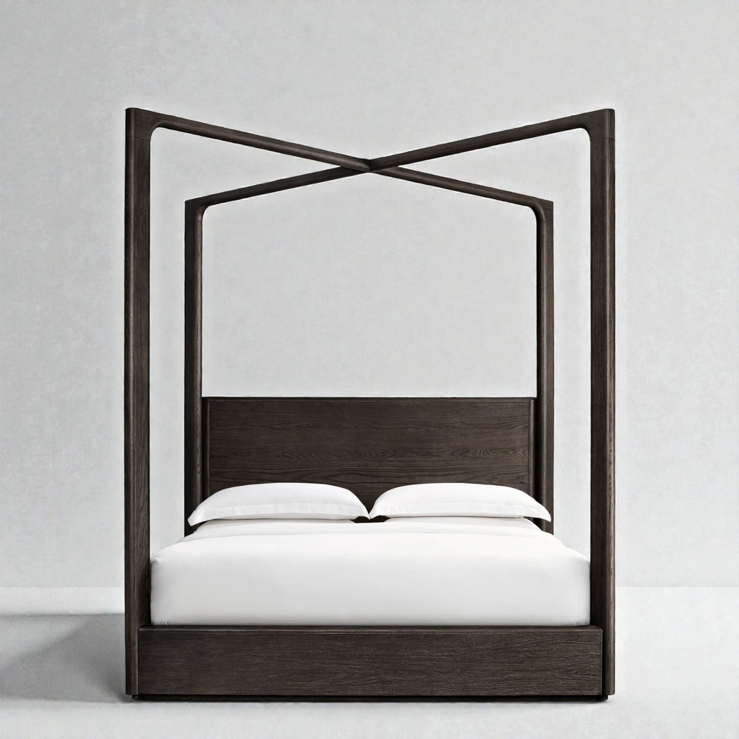 Brixton Solid Ash Wood King Size Bed