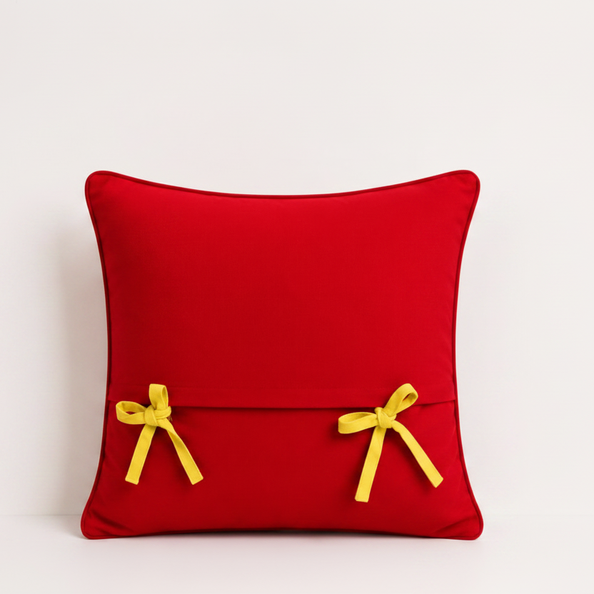 Cherry Bom Cushion Cover