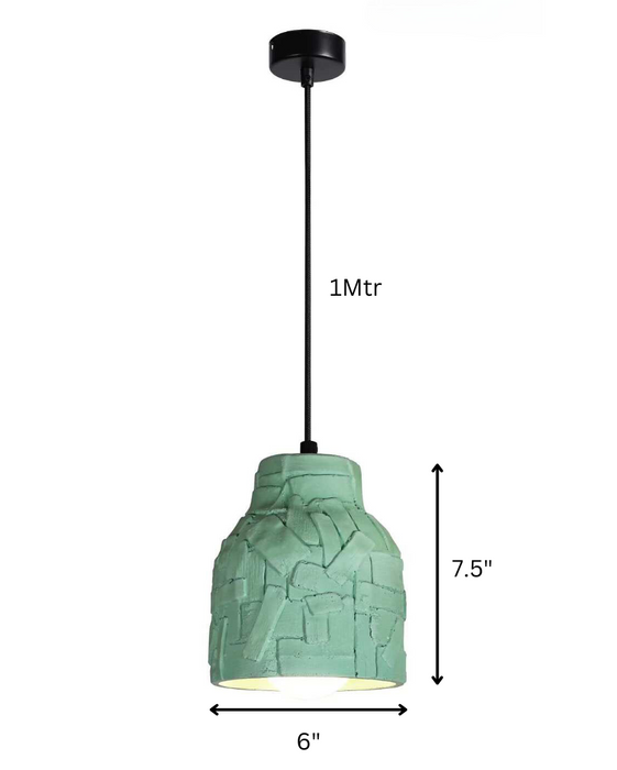 Emerald Mosaic Pendant Lamp