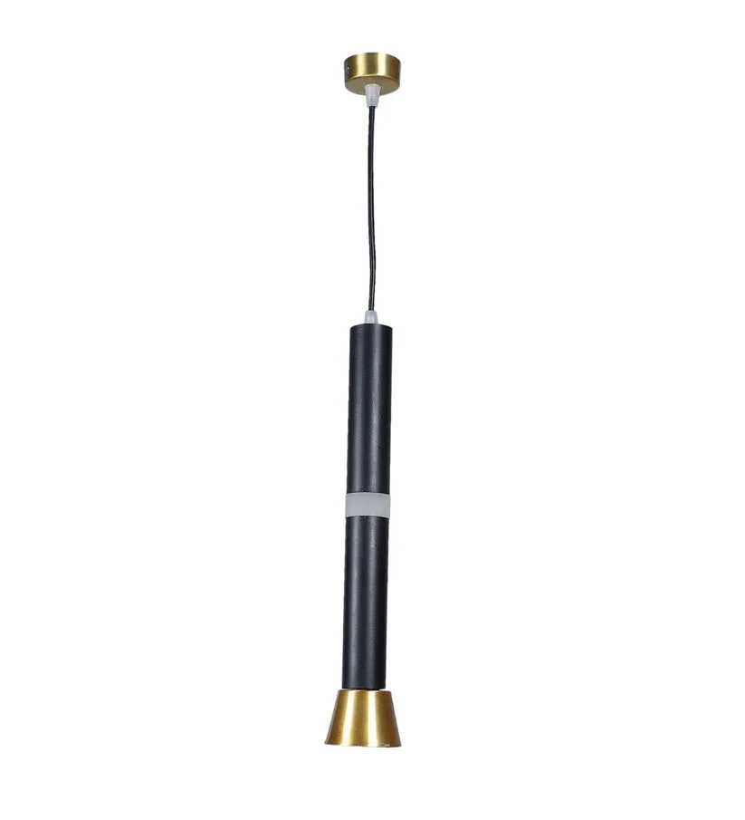 Black and Gold Iron Hanging Light | Inbuilt LED |  Astris