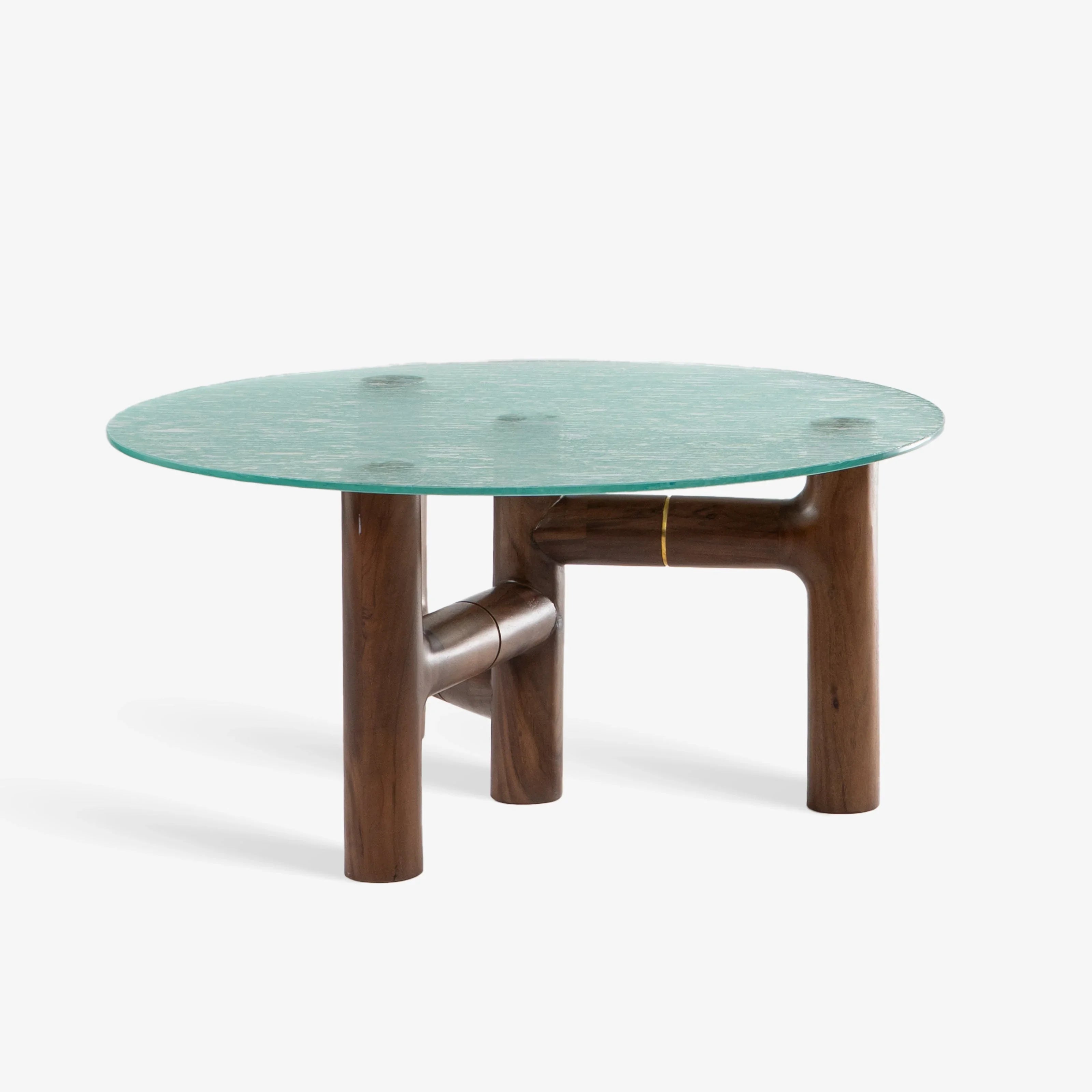 Forma Coffee Table With Glass Top