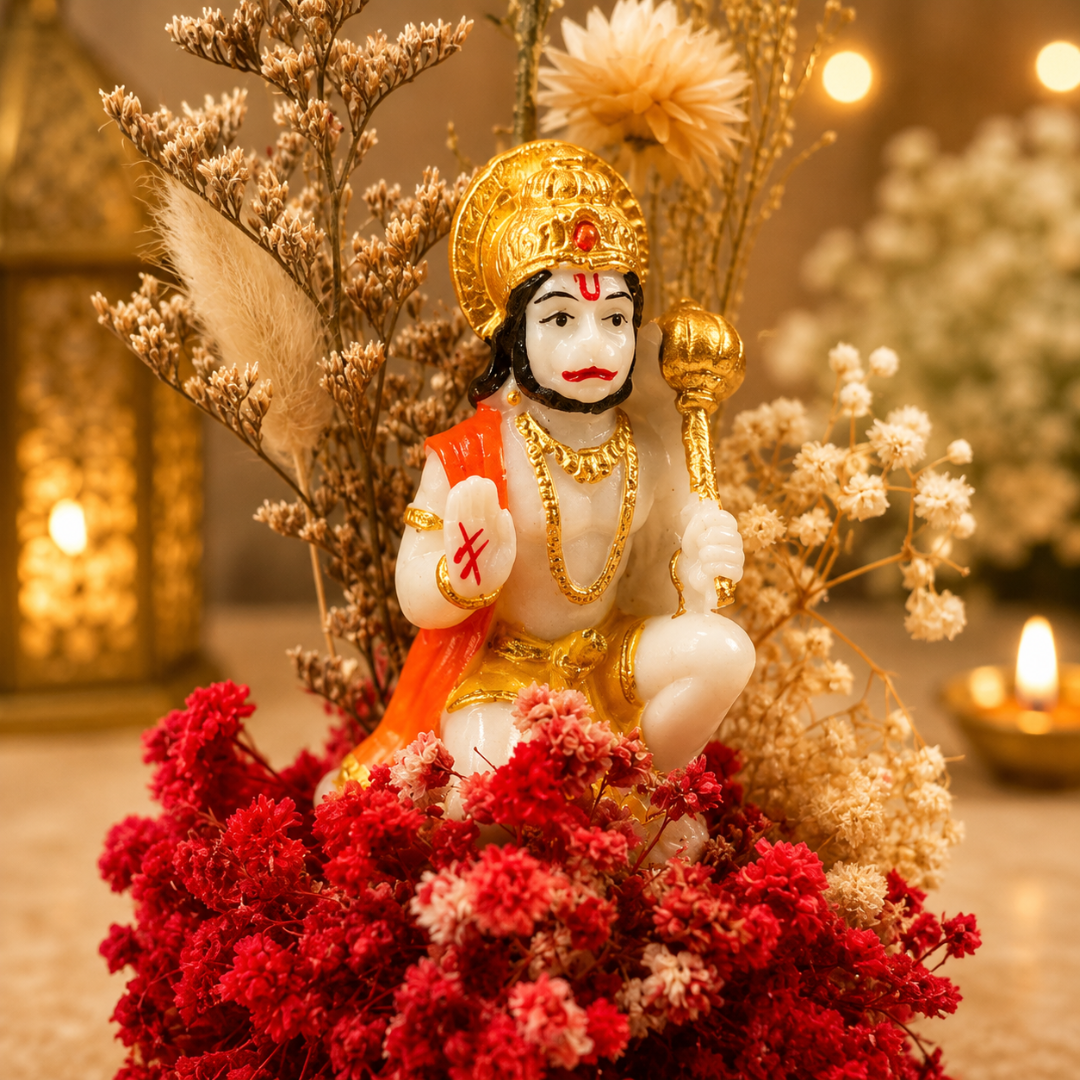 Hanuman Blessings Sacred Decorative Dome