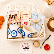 Blue Protection Rakhi Hamper