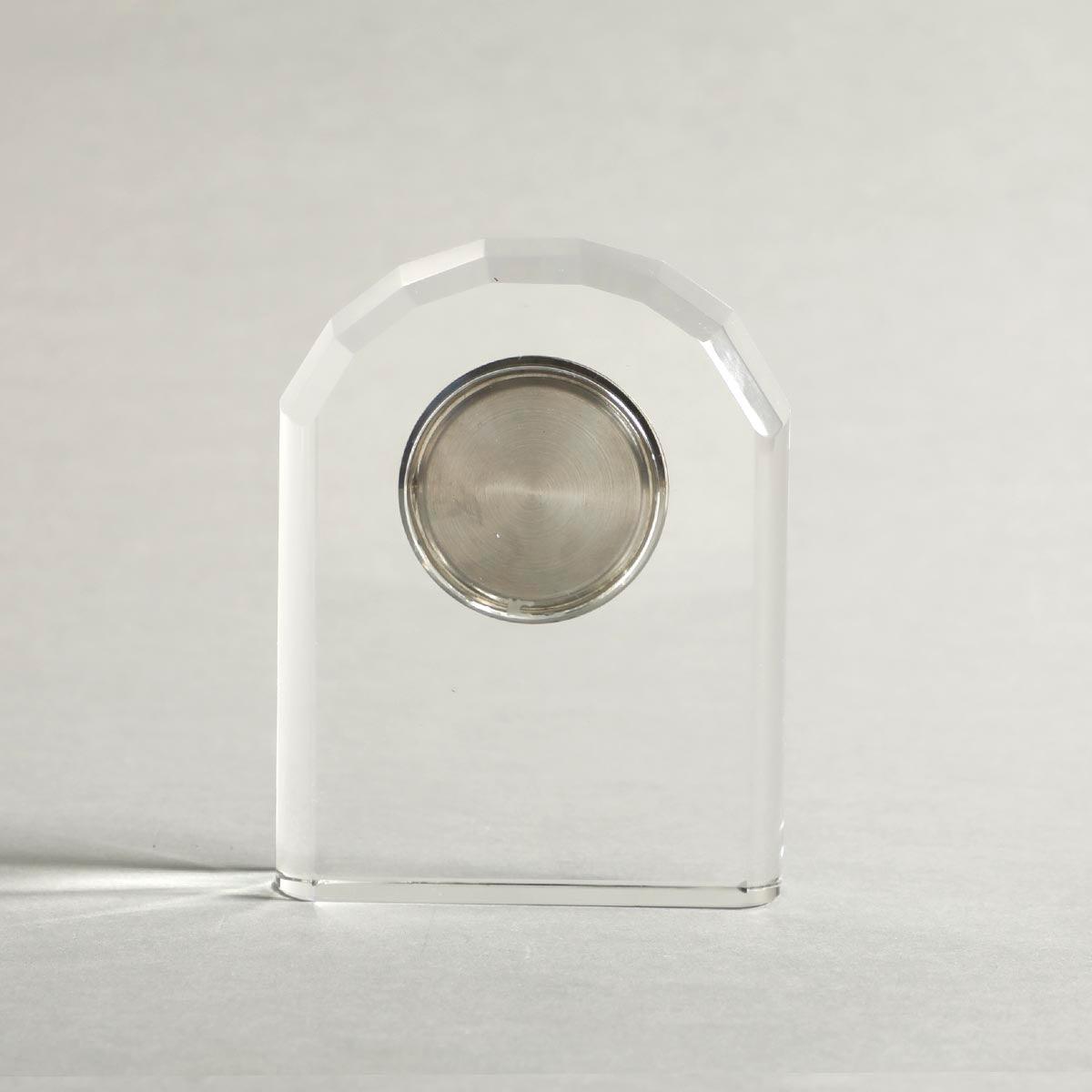 Milie Crystal Clock | Crystal Glass