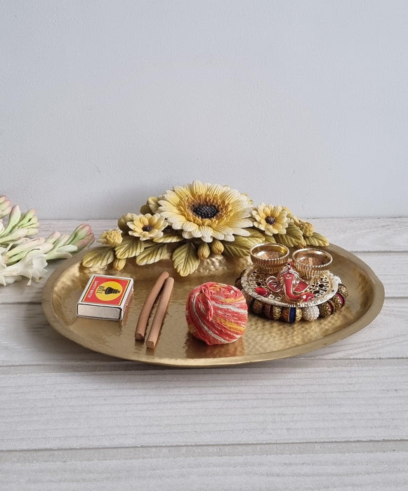 Royal Gold Floret Platter