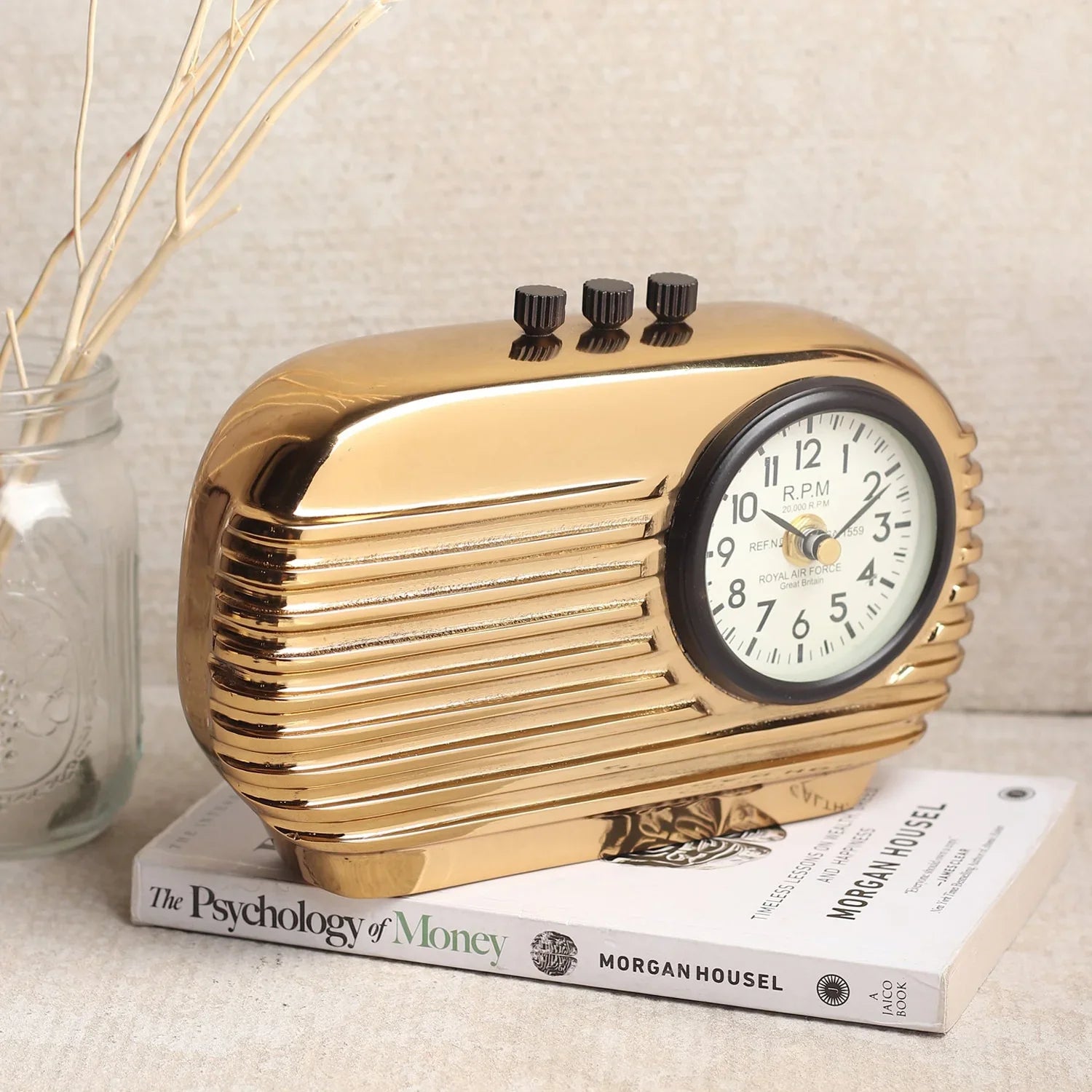Radio Reverie Table Clock In