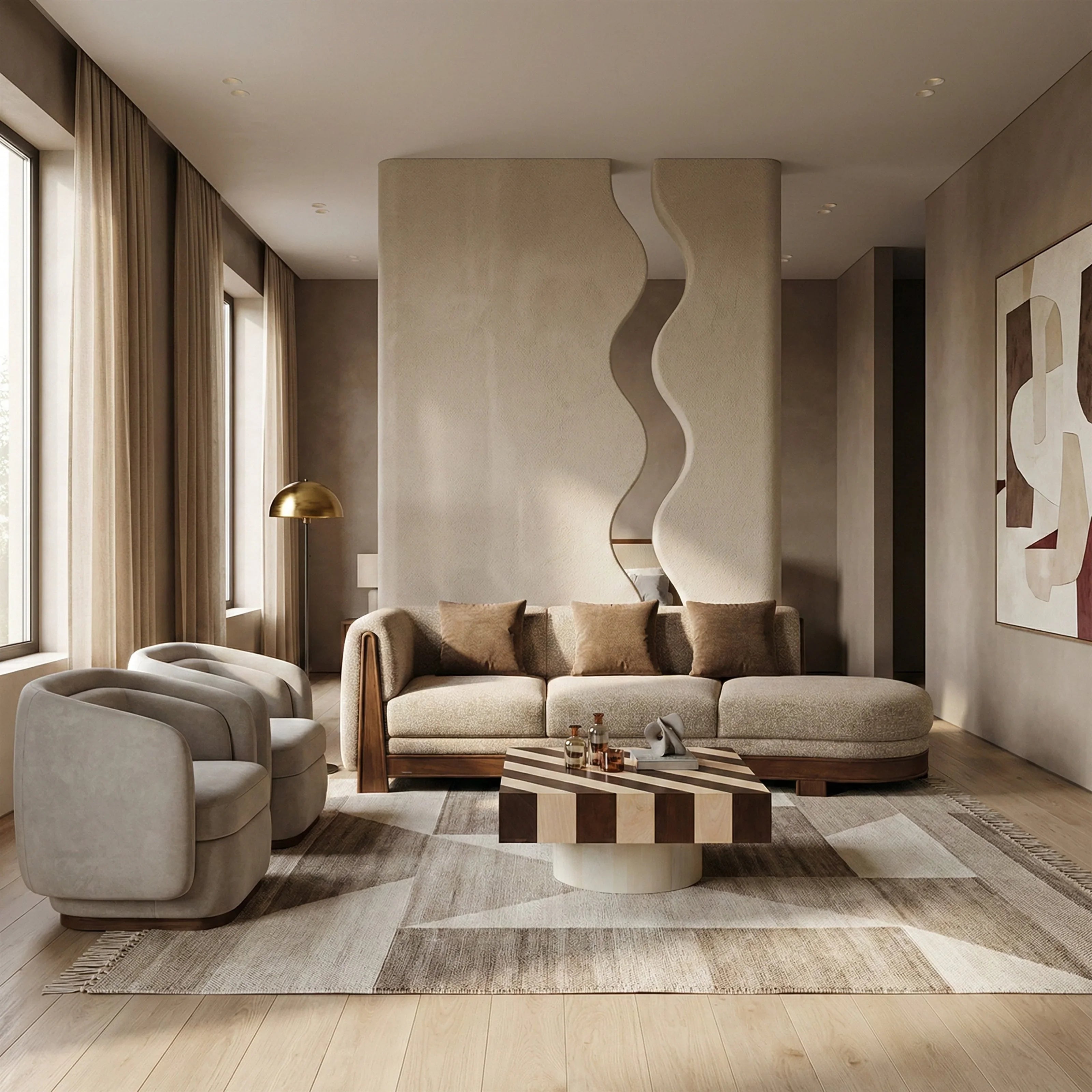 Le Dame 1 Seater Sofa