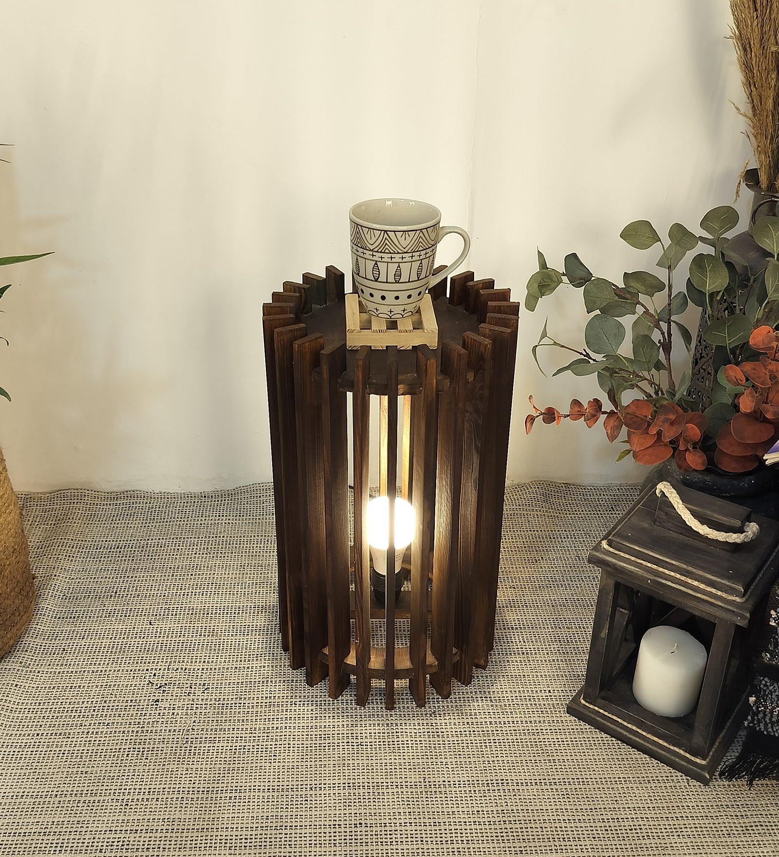 Ventus Sidekick Wooden Floor Lamp