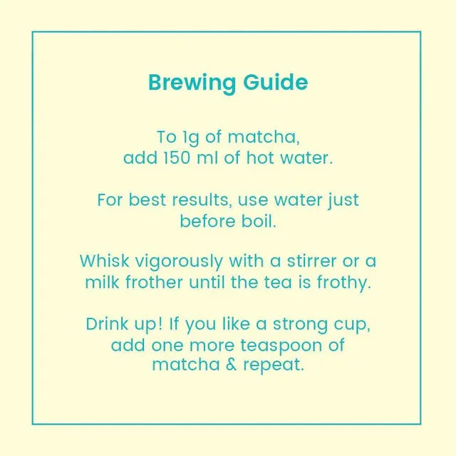 Cacao Matcha Green Tea