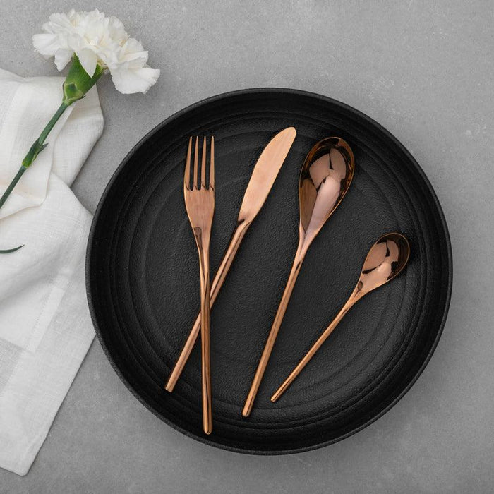 Symphony of Elegance Cutlery Finish & Cutlery Set for Dining Table