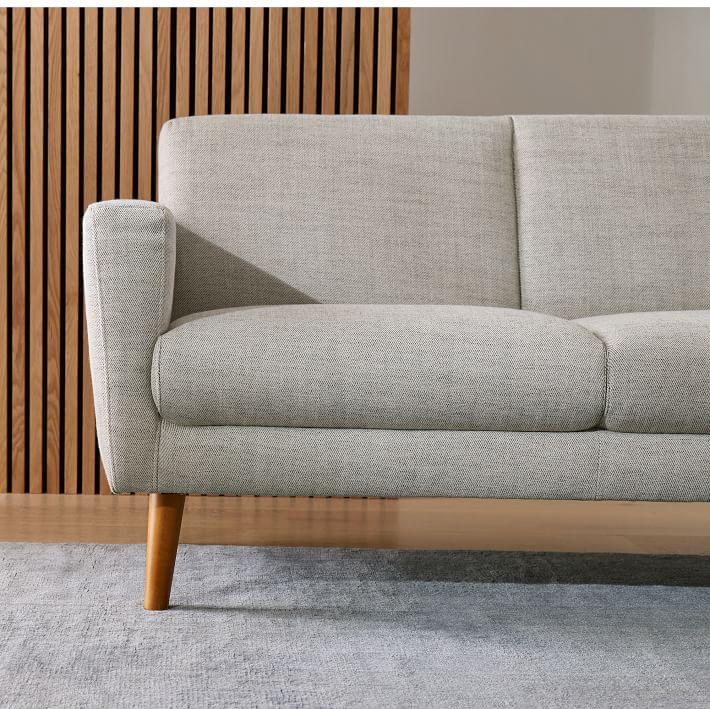 Adana Sofa | Sheesham Wood & Linen Fabric