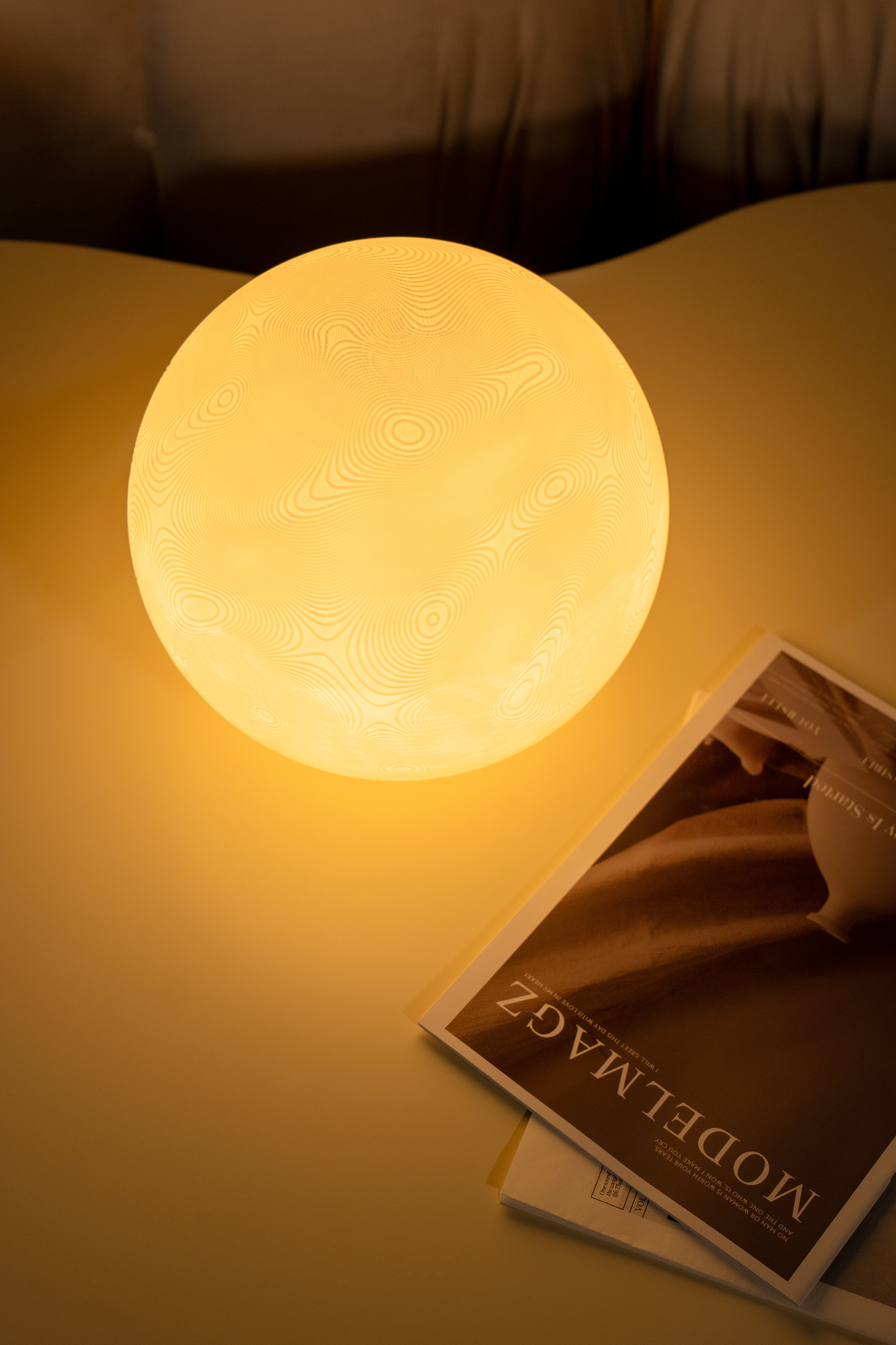 Landscape Sculpted Lamp