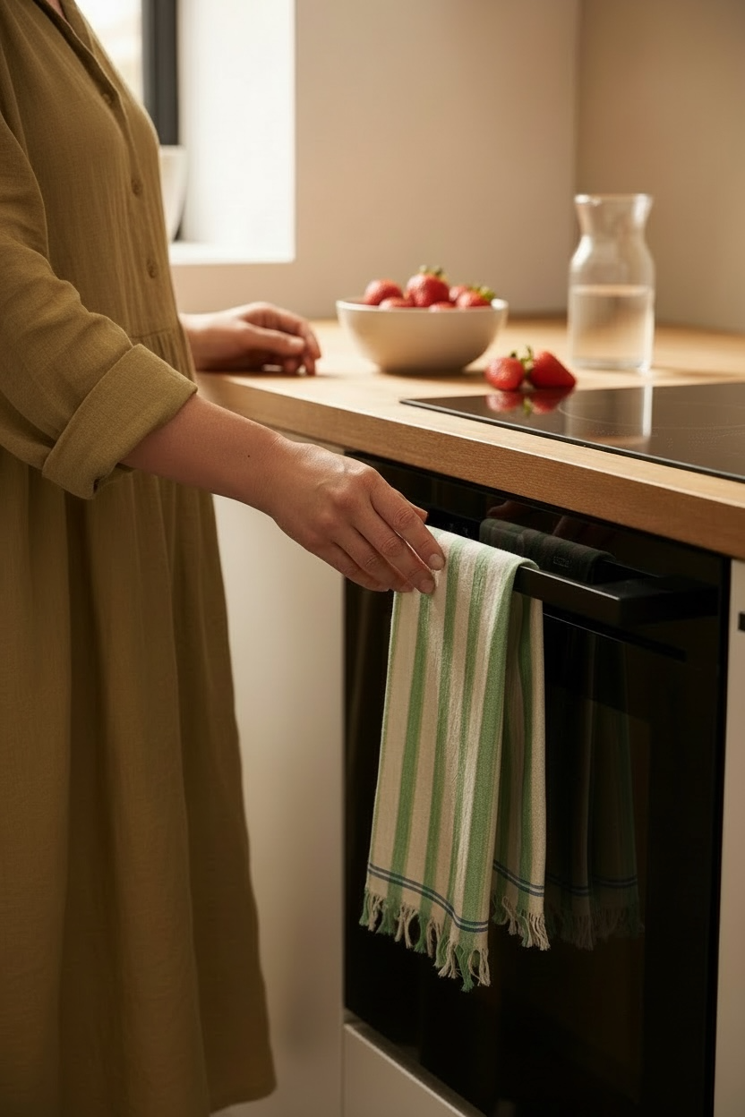 Basil & Bubbles Tea Towels